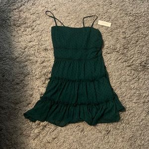 Green dress